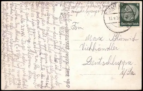 Grafenwöhr Truppenübungsplatz Wasserturm und Militär-Forsthaus 1938