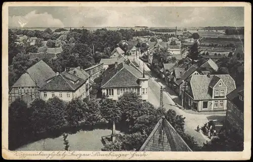 Ansichtskarte Bergen (Lk Celle) Straßenblick 1941