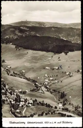 Ansichtskarte Todtnauberg Panorama-Ansicht mit Blick zum Feldberg 1964