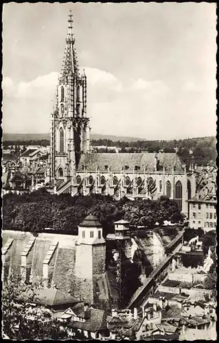 Ansichtskarte Bern (Schweiz) Berne Münster, Stadt Teilansicht 1963