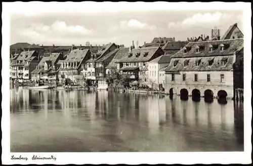 Ansichtskarte Bamberg Kleinvenedig 1964