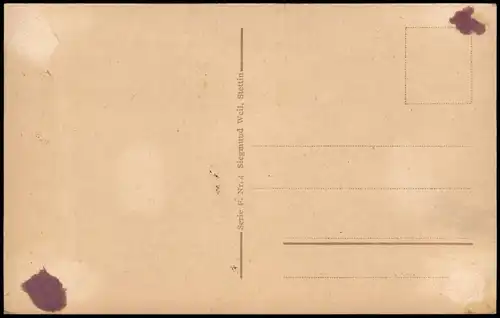 Stettin Szczecin Hakenterrasse Museum, Wały Chrobrego Promenade 1920