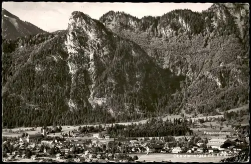 Ansichtskarte Oberammergau Panorama-Ansicht 1958