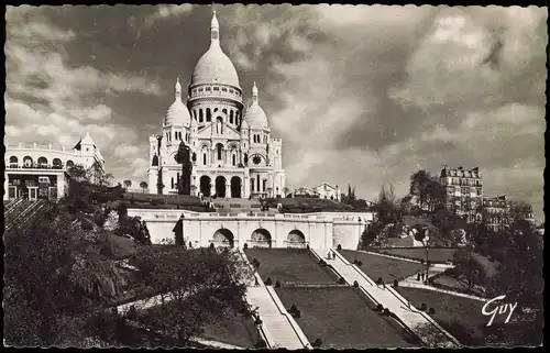 Paris Basilique du Sacré-Cœur de Montmartre (Basilika Sacre-Coeur) 1963