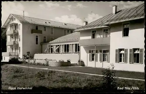 Ansichtskarte Bad Tölz Partie am Haus Isarwinkel 1960