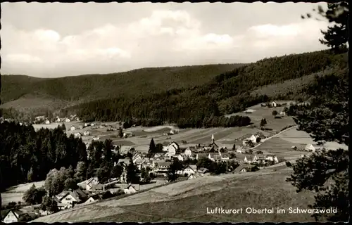 Ansichtskarte .Baden-Württemberg Luftkurort Obertal im Schwarzwald 1961