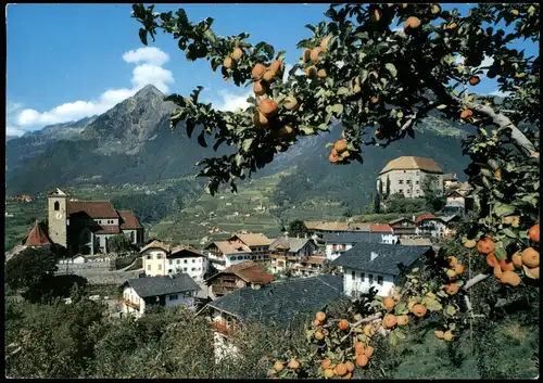 Cartoline Schenna Scena Panorama-Ansicht Merano-Scena 1969