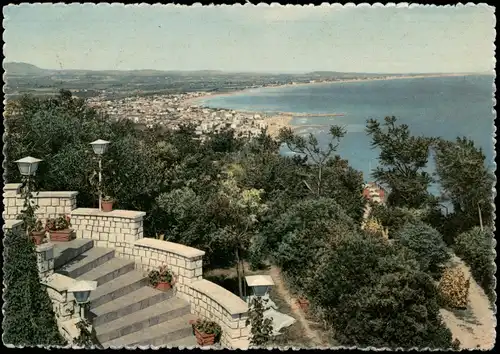 Gardone Riviera Hildebrandsburg Panorama della Riviera visto da Eden Rock 1960