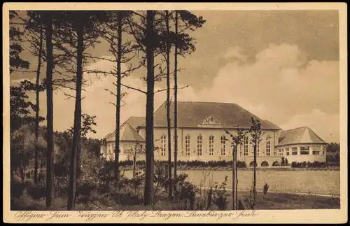 Belsen-Bergen (Lk Celle) Offiziersheim - Truppenübungsplatz 1939 #