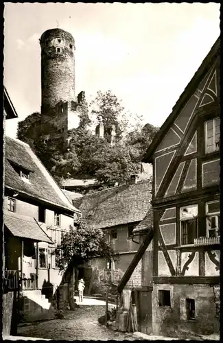 Ansichtskarte Eppstein (Taunus) Malerischer Winkel Ortsansicht 1960