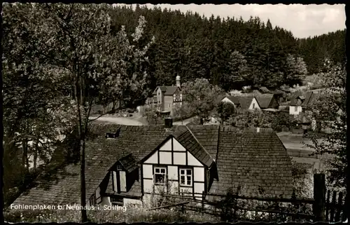 Neuhaus im Solling-Holzminden Fohlenplaken b. Neuhaus i. Solling 1959