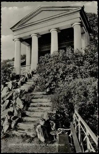 Ansichtskarte Eppstein (Taunus) Partie am Kaisertempel 1960