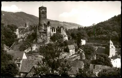 Ansichtskarte Eppstein (Taunus) Ortsansicht Teilansicht Ort im Taunus 1960