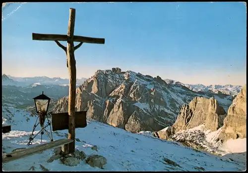 .Trentino-Südtirol Dolomiti PANORAMA DAL LAGAZUOI Gruppo delle Conturines 1966