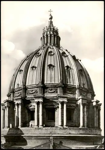 Cartoline Rom Roma Cupola della Basilica di S. Pietro 1956