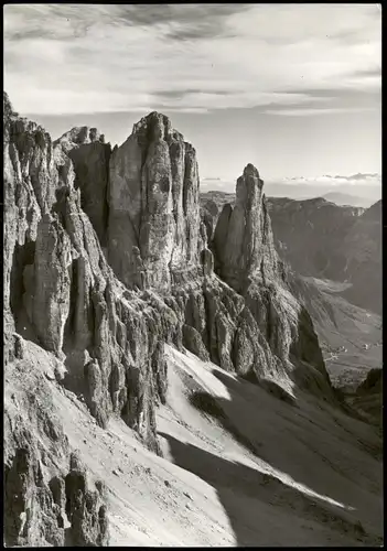 .Trentino-Südtirol DOLOMITI Gruppo Sella Dent di Mezdi 1960/2039