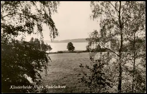 Klosterheide-Lindow (Mark) Klosterheide/Mark Gudelacksee DDR AK 1961