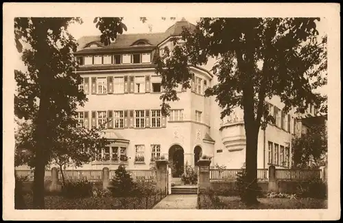 Ansichtskarte Nördlingen Haushaltungsschule 1926