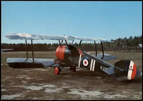 Ansichtskarte  Flugwesen Airplane Flugzeug SOPWITH CAMEL anno 1918 1980