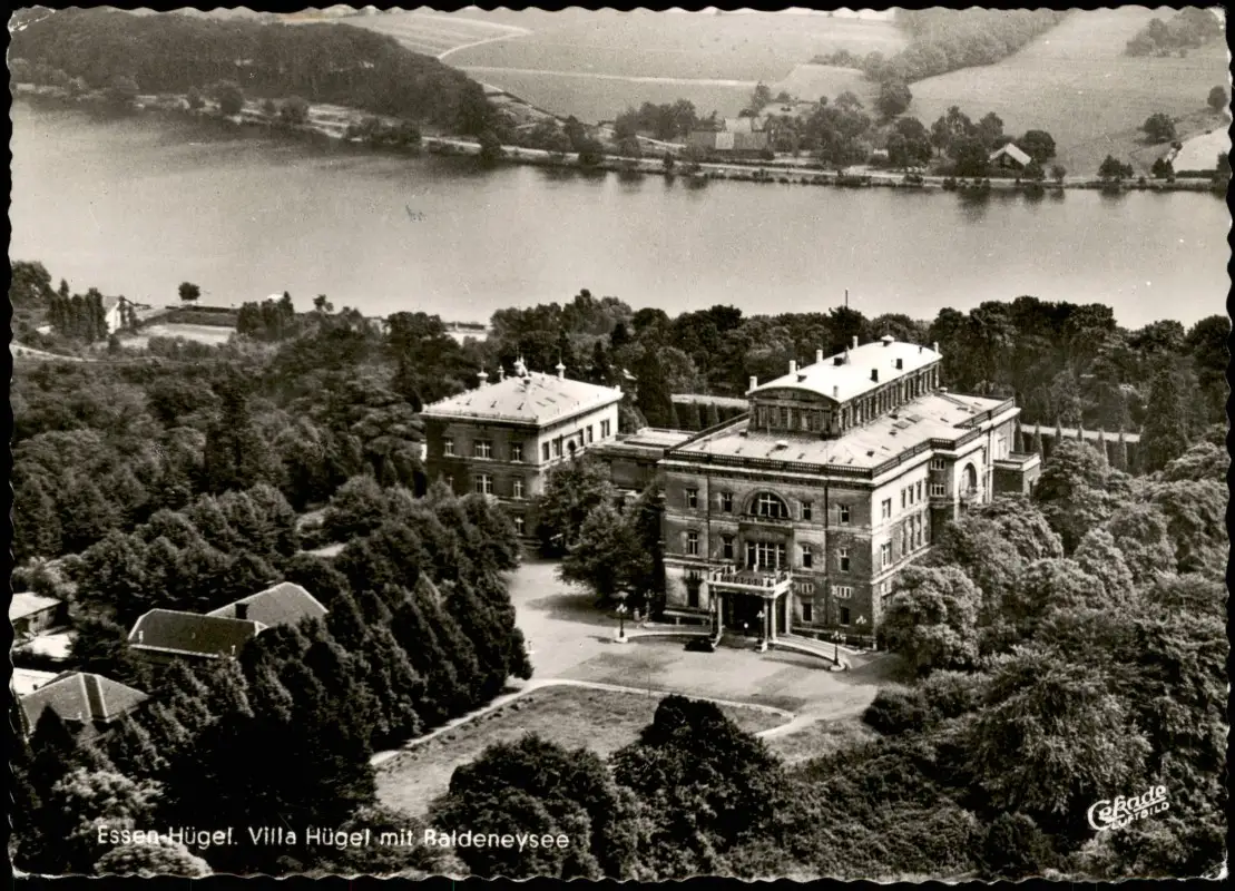 Ansichtskarte Bredeney Essen Ruhr Villa Hügel am Baldeneysee ...