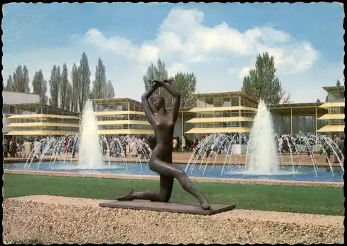 Ansichtskarte Essen (Ruhr) Bundesgartenschau Botanischer Garten 1965