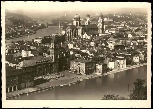 Ansichtskarte Passau Platz, Stadt - Fotokarte 1930