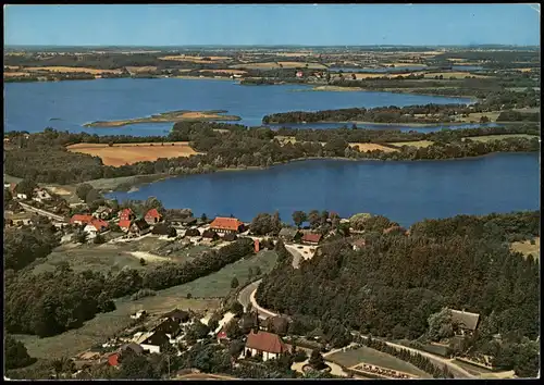 Ansichtskarte Niederkleveez-Bösdorf (Holstein) Luftaufnahme 1977