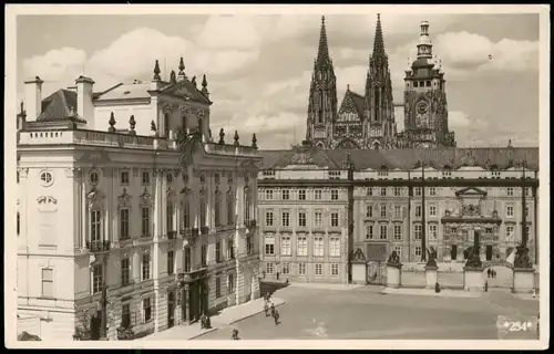 Burgstadt-Prag Hradschin/Hradčany Praha PRAG Hradschin Hradcany 1950