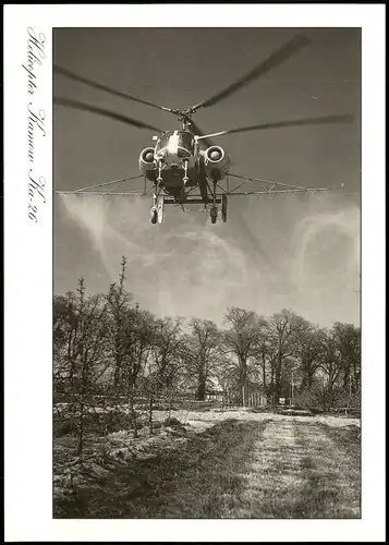 Ansichtskarte  Flugwesen Hubschrauber aus der UDSSR-Zeit 1990