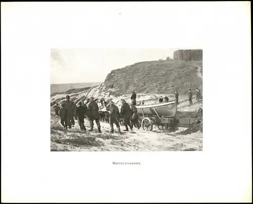 Sylt Rettungsboot Passepartout Sylt 1910