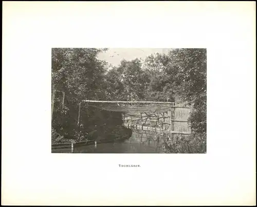 Sylt Vogelkoje Passepartout Sylt 1910