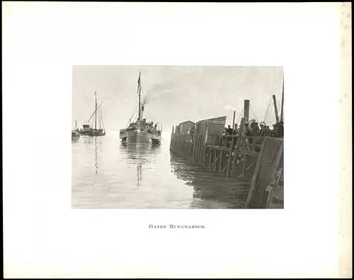 Munkmarsch-Sylt Hafen Passepartout Sylt 1910