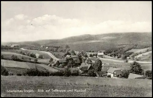 Schellerhau-Altenberg (Erzgebirge) Erzgebirge Tellkoppe  Kipsdorf DDR AK 1960