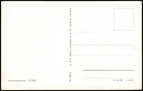 Schellerhau-Altenberg (Erzgebirge) Erzgebirge Tellkoppe  Kipsdorf DDR AK 1960