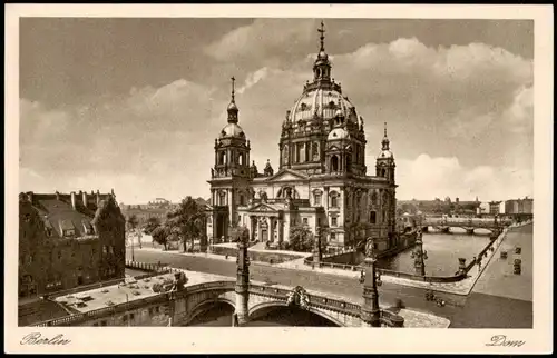 Ansichtskarte Mitte-Berlin Partie am Berliner Dom 1930