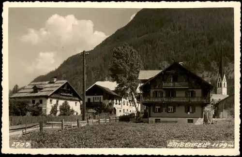 Ansichtskarte .Tirol Dorf-Idylle (vermutlich Region Innsbruck Tirol) 1940