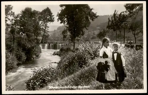 Ansichtskarte .Baden-Württemberg Schwarzwald-Kinder (Renchtal) 1940