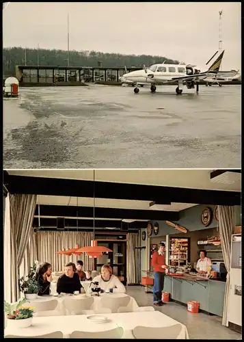 Postcard Maribo Maribo Flyveplads Air-Cafeteriet 1990