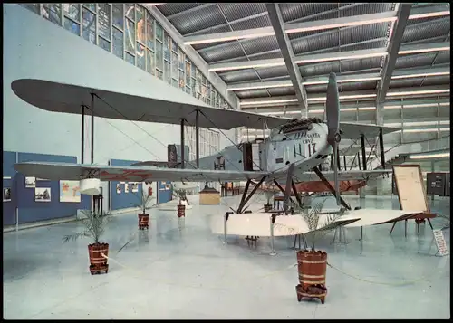 MUSEU DE MARINHA Lisboa Hidroavião "Santa Cruz'' Wasserflugzeug 1980