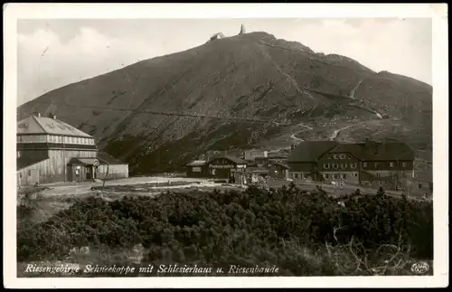 Krummhübel Karpacz Schlesierhaus Schronisko Dom Śląski & Schneekoppe 1936