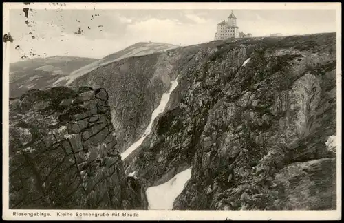 Spindlermühle Špindlerův Mlýn  Riesengebirge Kleine Schneegrube mit Baude 1930