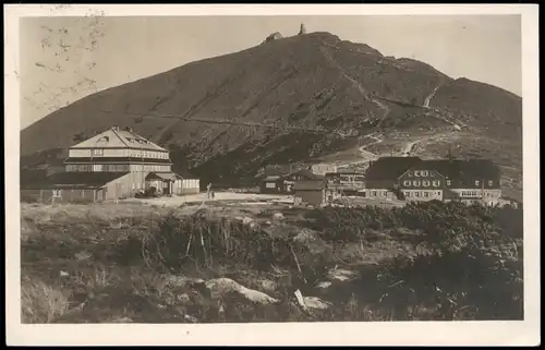 Krummhübel Karpacz Bauden an der Schneekoppe Sněžka/Śnieżka 1929