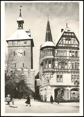 Ansichtskarte Konstanz Strassen Partie am Schnetztor 1970