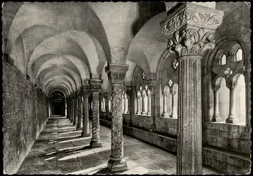 Ansichtskarte Königslutter am Elm Stiftskirche Kreuzgang 1964