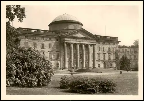 Bad Wilhelmshöhe-Kassel Cassel SCHLOSS Gartenfront (Castle View) 1950
