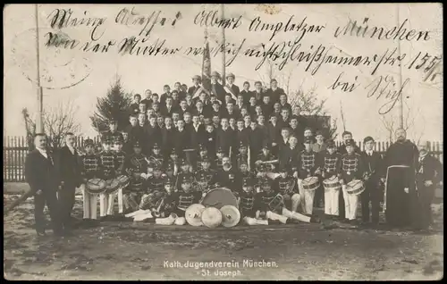 München Kath. Jugendverein München St. Joseph - Orchester 1909 Privatfoto