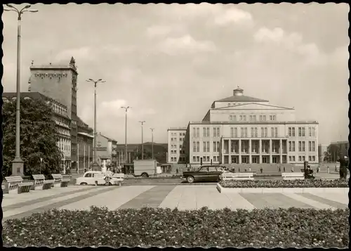 Ansichtskarte Leipzig Partie Oper Opernhaus DDR AK 1964/1967