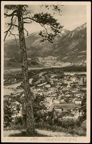 Ansichtskarte Bad Reichenhall Panorama Blick von der Stadtkanzel 1930