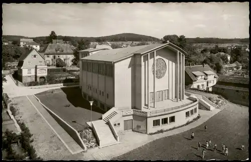Ansichtskarte Michelstadt Kath. Kirche St. Sebastian 1964