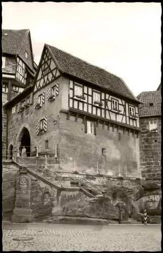 Ansichtskarte Kronach Partie am Bamberger Tor 1960